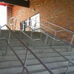aluminum handrail stairs