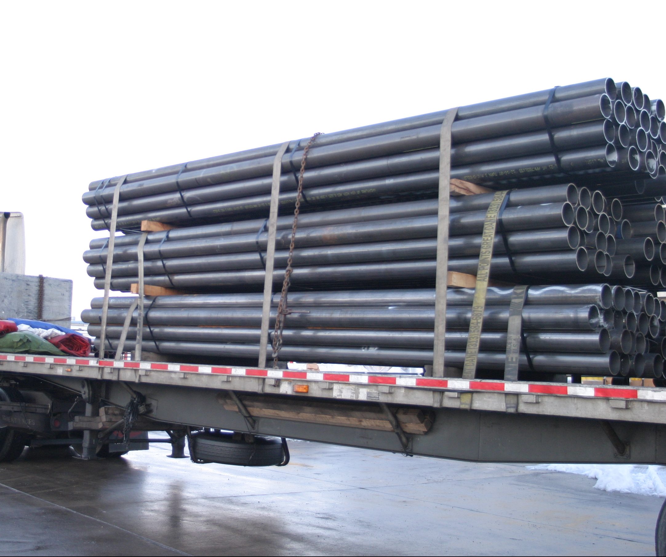 Steel Bollard Truckload