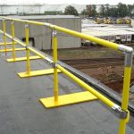 Roof Rail Fall Protection Railing